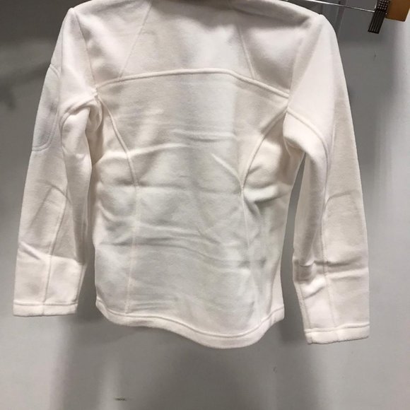 NWT Columbia Girls sweater top warm soft white - Picture 2 of 3